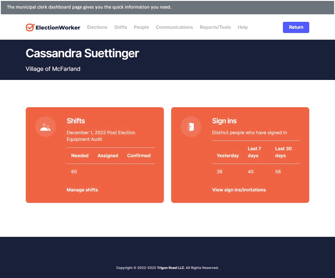 Admin dashboard animation